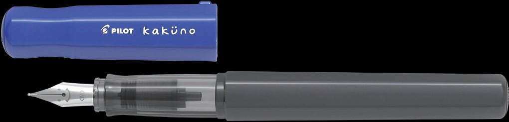 Pilot Kakuno Fountain Pen Medium Blue - theartshop.com.au