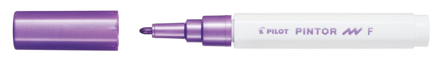 Pilot Pintor Marker Fine Metallic Violet - theartshop.com.au