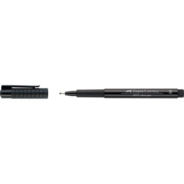 Pitt Artist Pen Medium Tip Black - theartshop.com.au