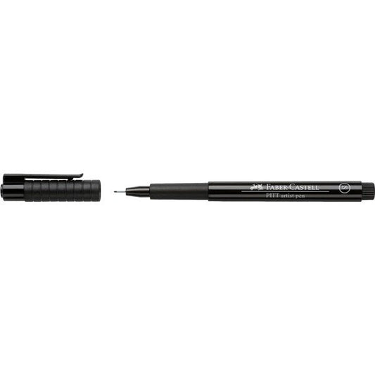 Pitt Artist Pen Superfine Tip Black - theartshop.com.au