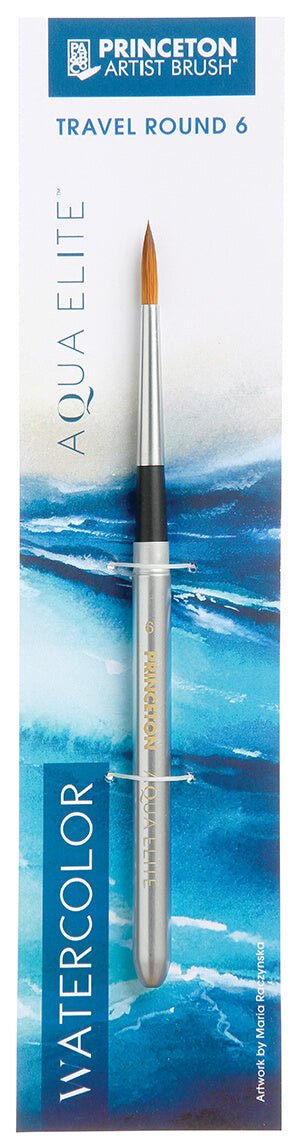 Princeton Aqua Elite Series 4850 Synthetic Sable Travel Brushes