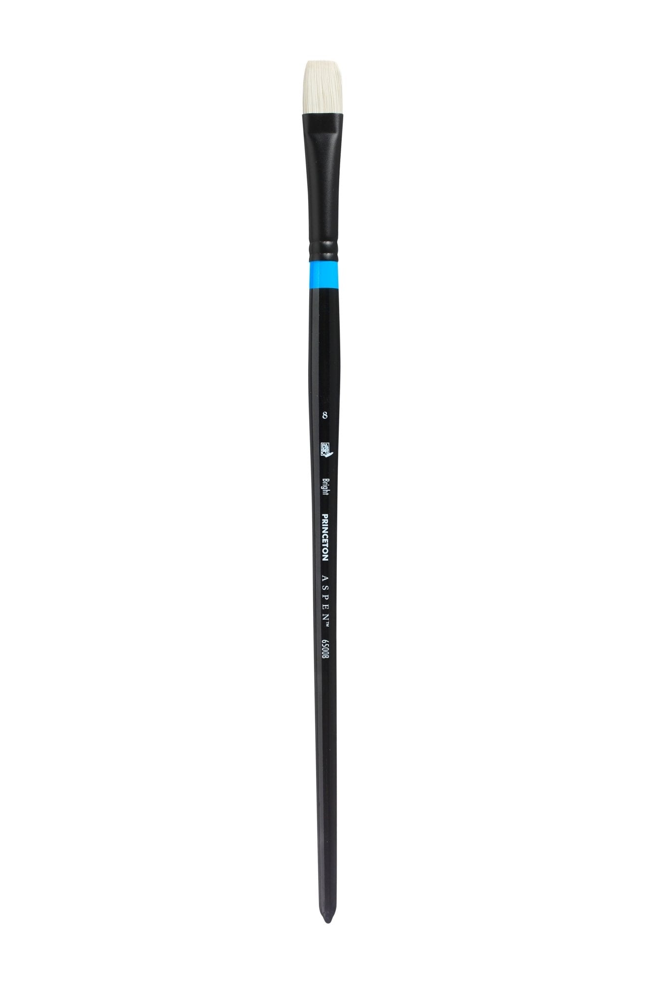 Princeton Aspen Synthetic Long Handle Bright Size 8 - theartshop.com.au