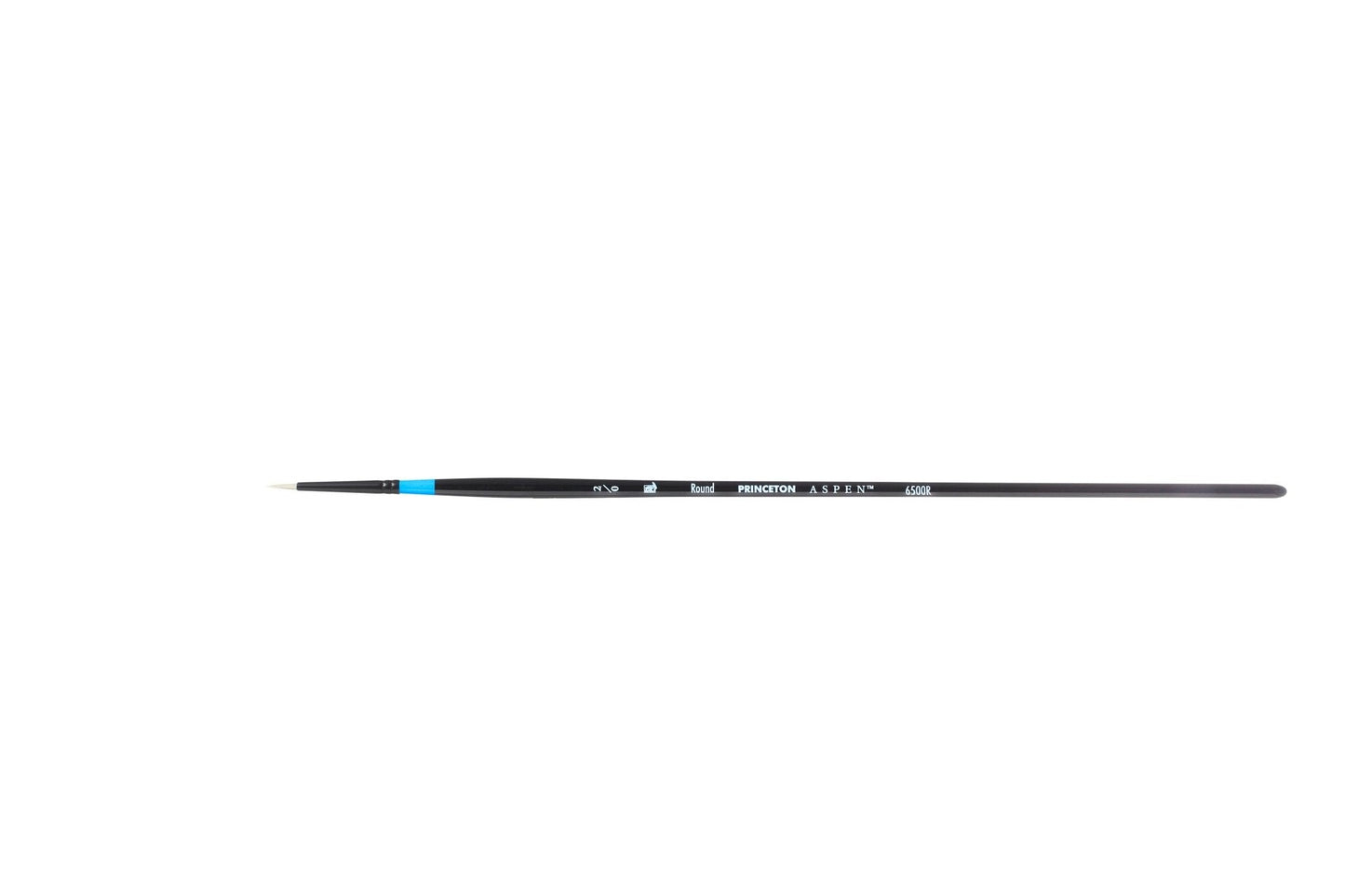 Princeton Aspen Synthetic Long Handle Round Size 2/0 - theartshop.com.au