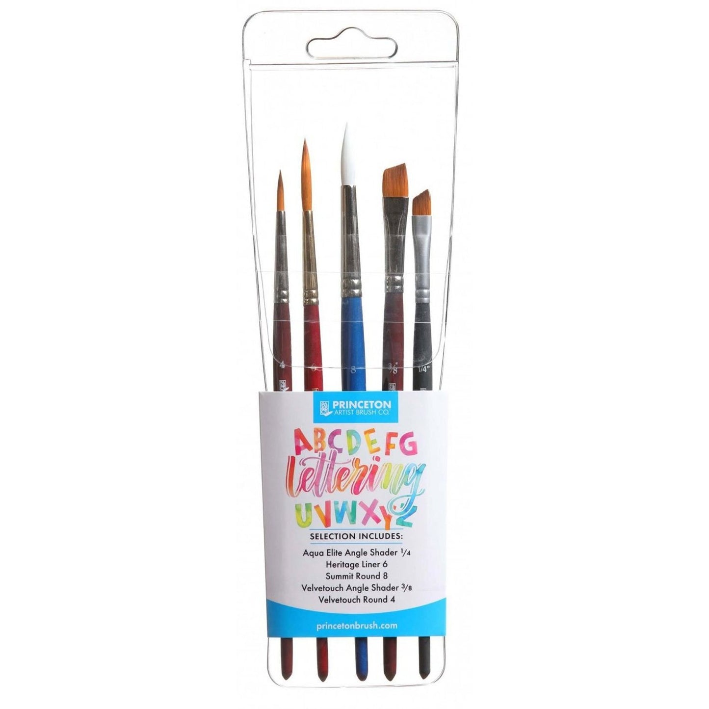 Princeton Lettering Brush Set 5 - theartshop.com.au