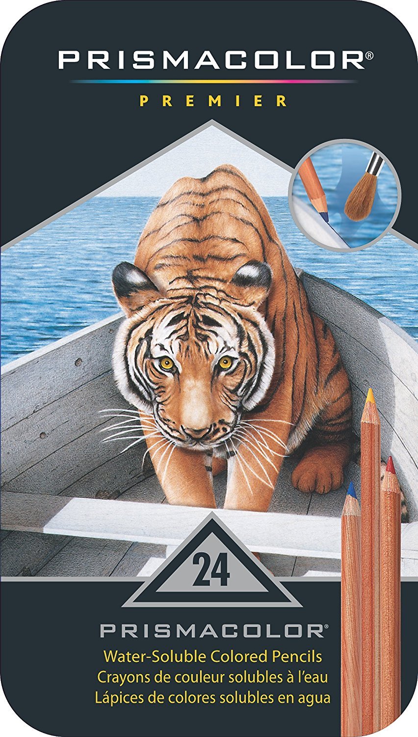 Prismacolor Watercolor Pencil Set 24 Collectors Tin - theartshop.com.au