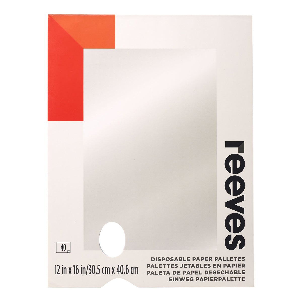 Reeves Tear Off Palettes 12 x 16" - theartshop.com.au