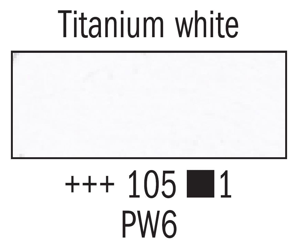 Rembrandt Acrylic 40ml 105 Titanium White - theartshop.com.au