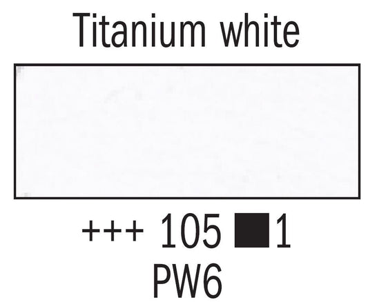 Rembrandt Acrylic 40ml 105 Titanium White - theartshop.com.au