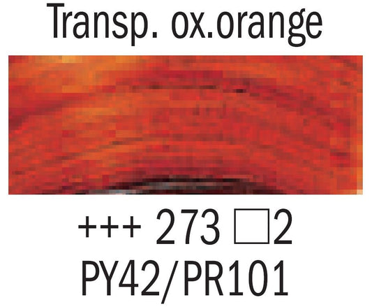 Rembrandt Acrylic 40ml 273 Transparent Oxide Orange - theartshop.com.au