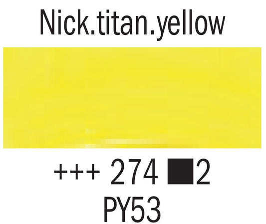 Rembrandt Acrylic 40ml 274 Nickel Titanium Yellow - theartshop.com.au