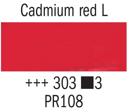 Rembrandt Acrylic 40ml 303 Cadmium Red Light - theartshop.com.au