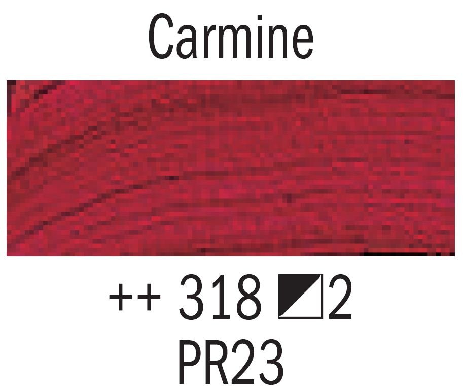 Rembrandt Acrylic 40ml 318 Carmine - theartshop.com.au