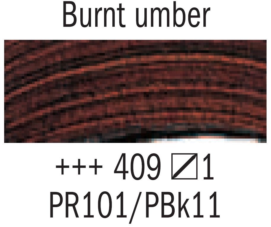 Rembrandt Acrylic 40ml 409 Burnt Umber - theartshop.com.au