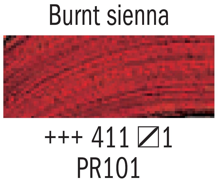 Rembrandt Acrylic 40ml 411 Burnt Sienna - theartshop.com.au