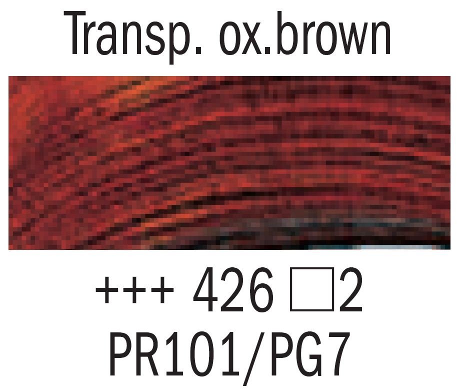 Rembrandt Acrylic 40ml 426 Transparent Oxide Brown - theartshop.com.au