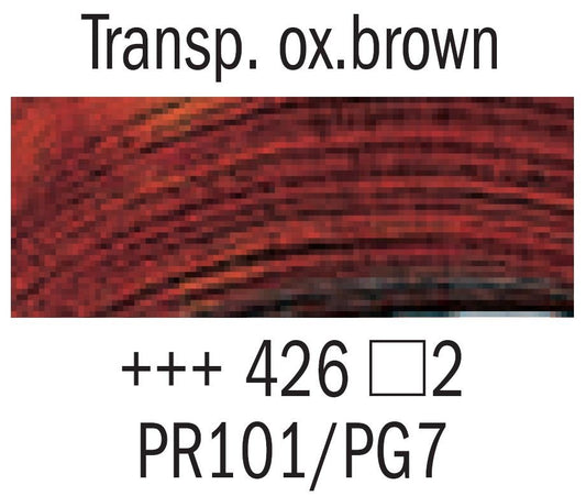 Rembrandt Acrylic 40ml 426 Transparent Oxide Brown - theartshop.com.au