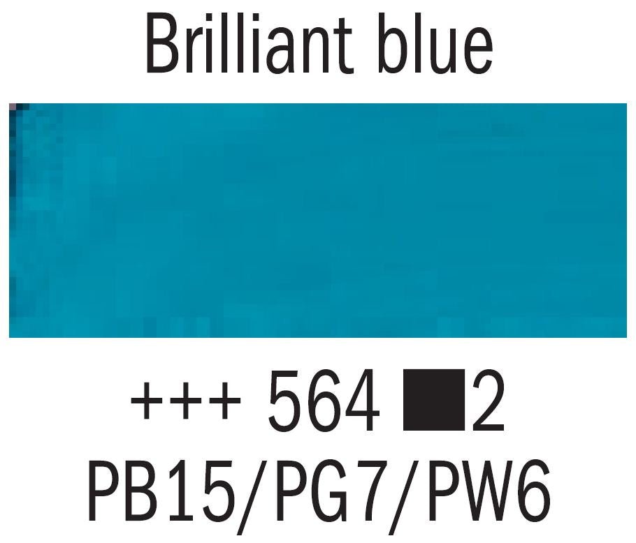 Rembrandt Acrylic 40ml 564 Brilliant Blue - theartshop.com.au