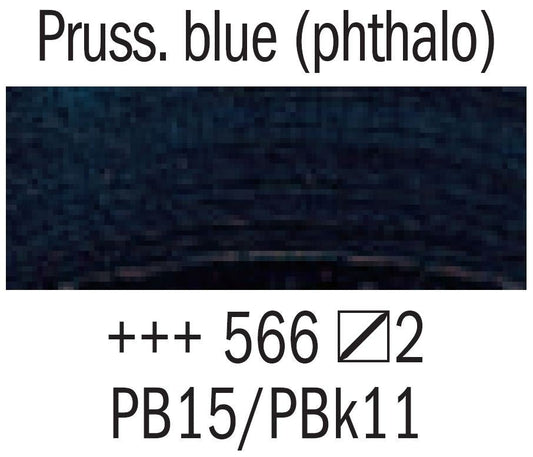 Rembrandt Acrylic 40ml 566 Prussian Blue Phthalo - theartshop.com.au