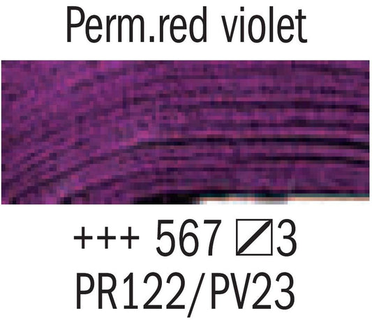 Rembrandt Acrylic 40ml 567 Permanent Red Violet - theartshop.com.au