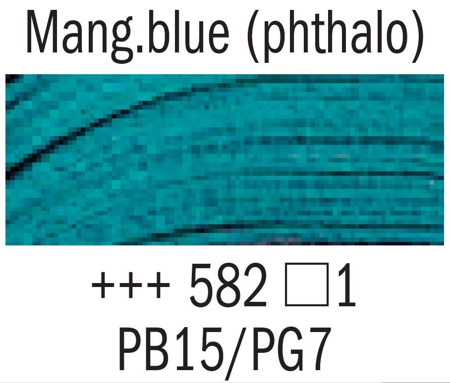 Rembrandt Acrylic 40ml 582 Manganese Blue Phthalo - theartshop.com.au