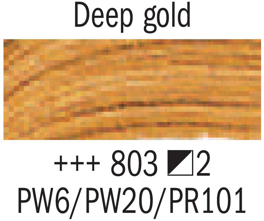 Rembrandt Acrylic 40ml 803 Deep Gold - theartshop.com.au