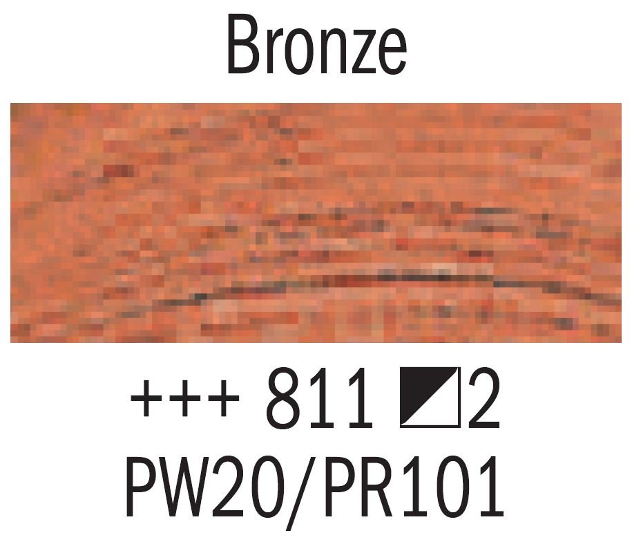 Rembrandt Acrylic 40ml 811 Bronze - theartshop.com.au