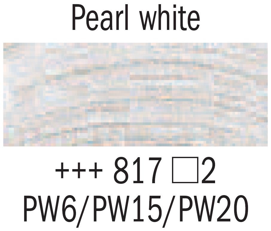 Rembrandt Acrylic 40ml 817 Pearl White - theartshop.com.au