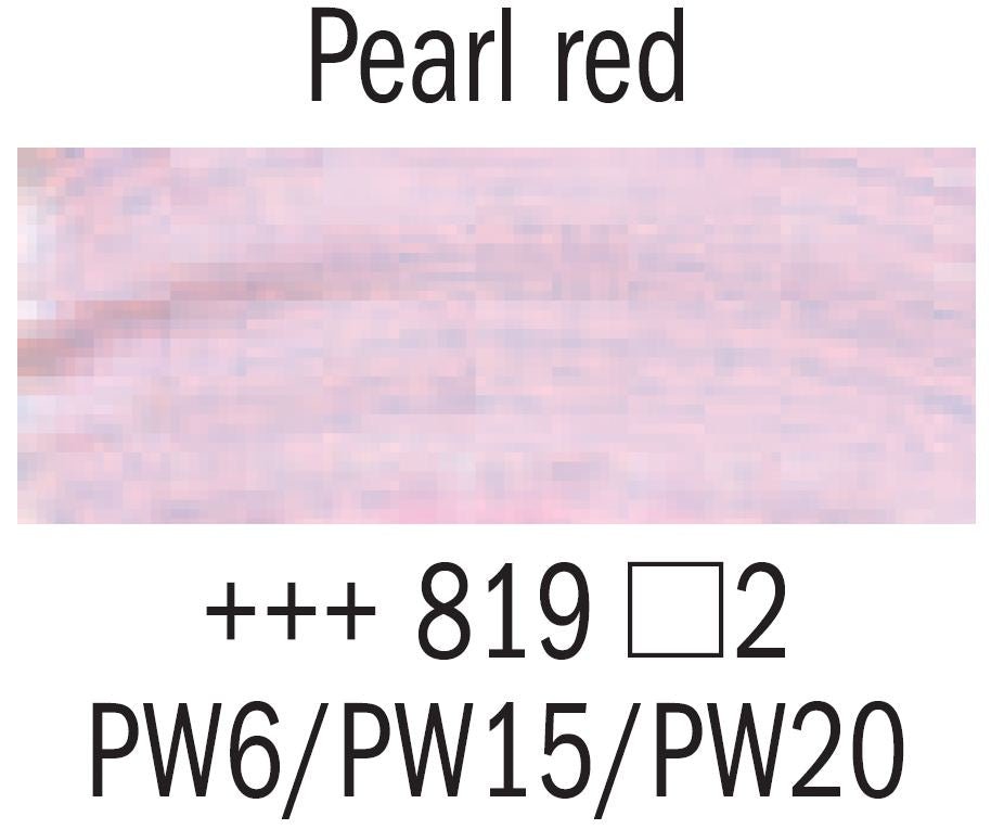 Rembrandt Acrylic 40ml 819 Pearl Red - theartshop.com.au