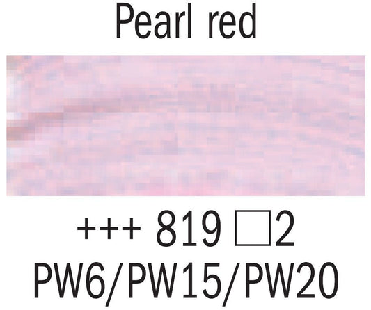 Rembrandt Acrylic 40ml 819 Pearl Red - theartshop.com.au