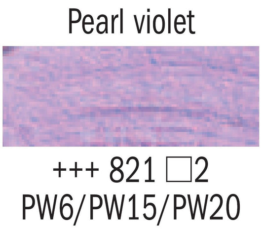 Rembrandt Acrylic 40ml 821 Pearl Violet - theartshop.com.au