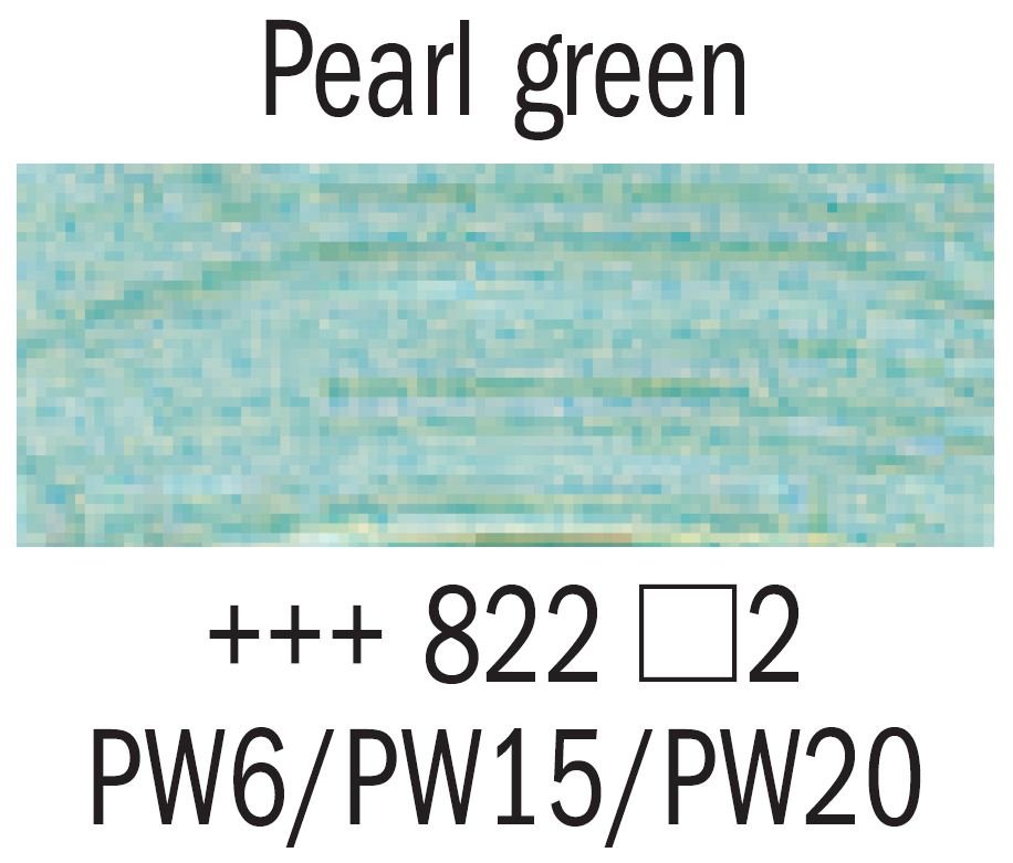 Rembrandt Acrylic 40ml 822 Pearl Green - theartshop.com.au