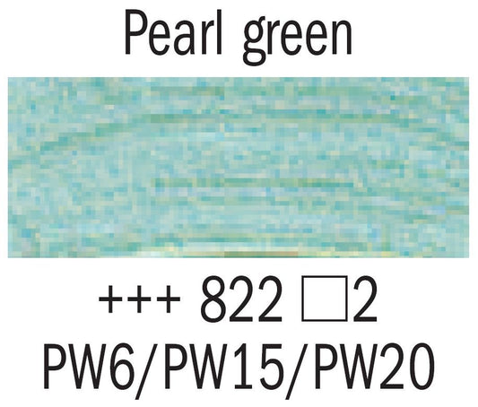 Rembrandt Acrylic 40ml 822 Pearl Green - theartshop.com.au