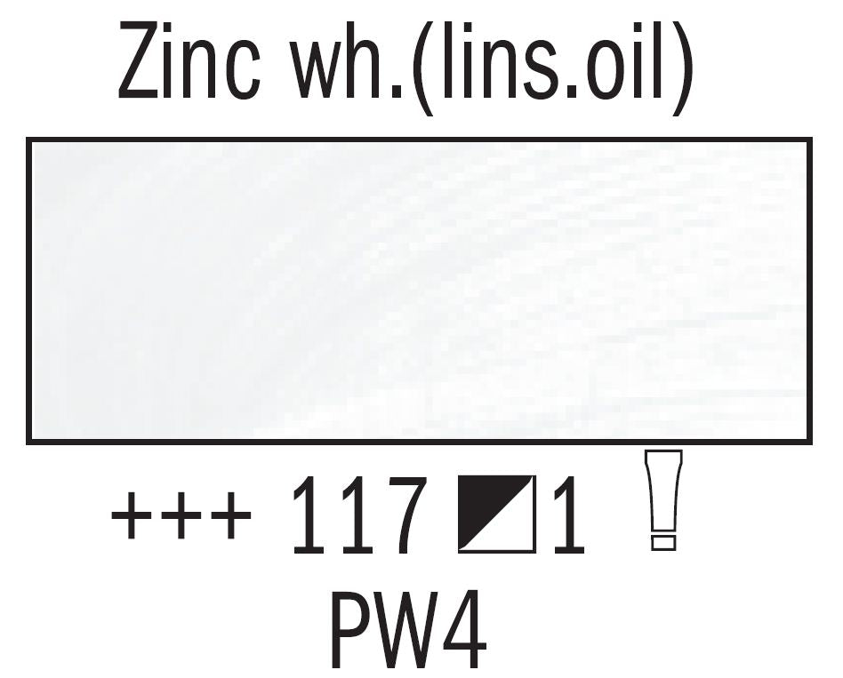 Rembrandt Oil 150ml Zinc White (Linseed Oil) - theartshop.com.au