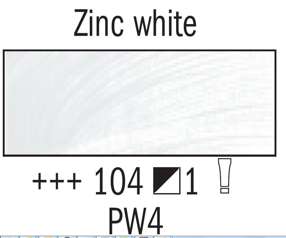 Rembrandt Oil 150ml Zinc White (Safflower Oil) - theartshop.com.au