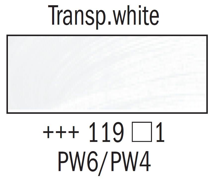 Rembrandt Oil 40ml 119 Transparent White - theartshop.com.au