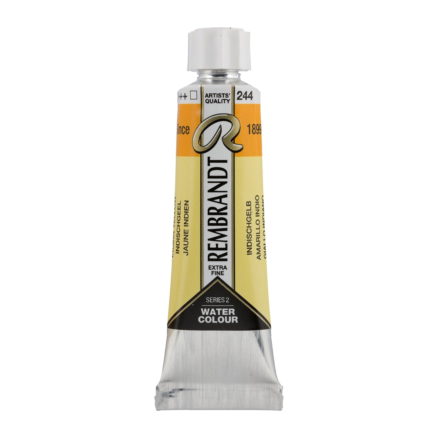 Rembrandt Watercolour 10ml 244 Indian Yellow - theartshop.com.au