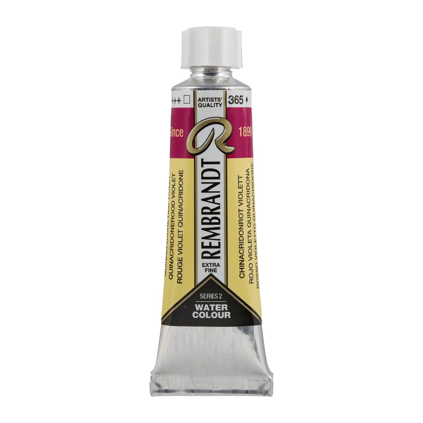 Rembrandt Watercolour 10ml 365 Quinacridone Violet - theartshop.com.au