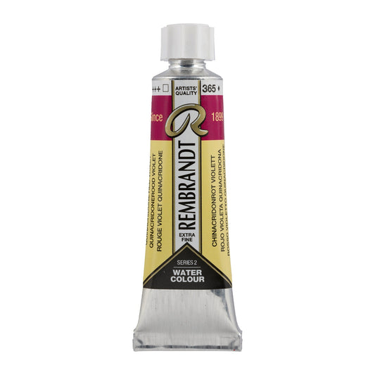 Rembrandt Watercolour 10ml 365 Quinacridone Violet - theartshop.com.au