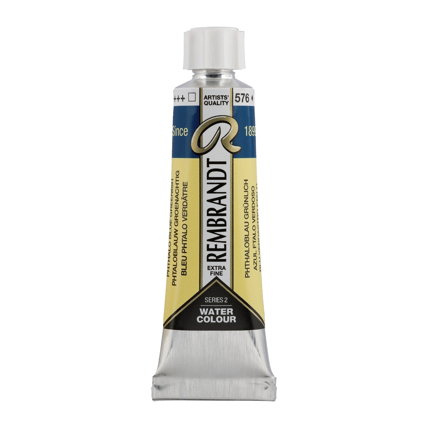 Rembrandt Watercolour 10ml 576 Phthalo Blue Greenish - theartshop.com.au