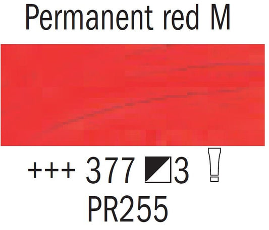 Rembrant Oil 150ml Permanent Red Medium - theartshop.com.au