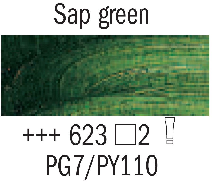 Rembrant Oil 150ml Sap Green - theartshop.com.au