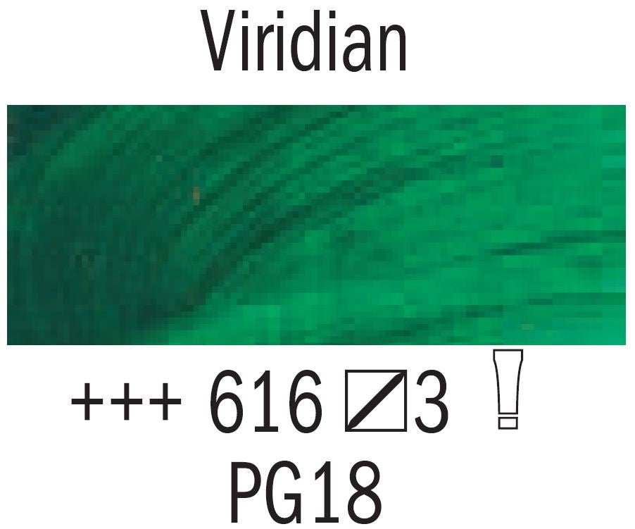 Rembrant Oil 150ml Vridian - theartshop.com.au