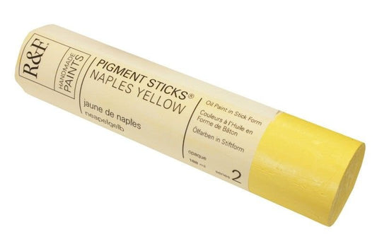 R&F Pigment Stick 188ml Naples Yellow - theartshop.com.au
