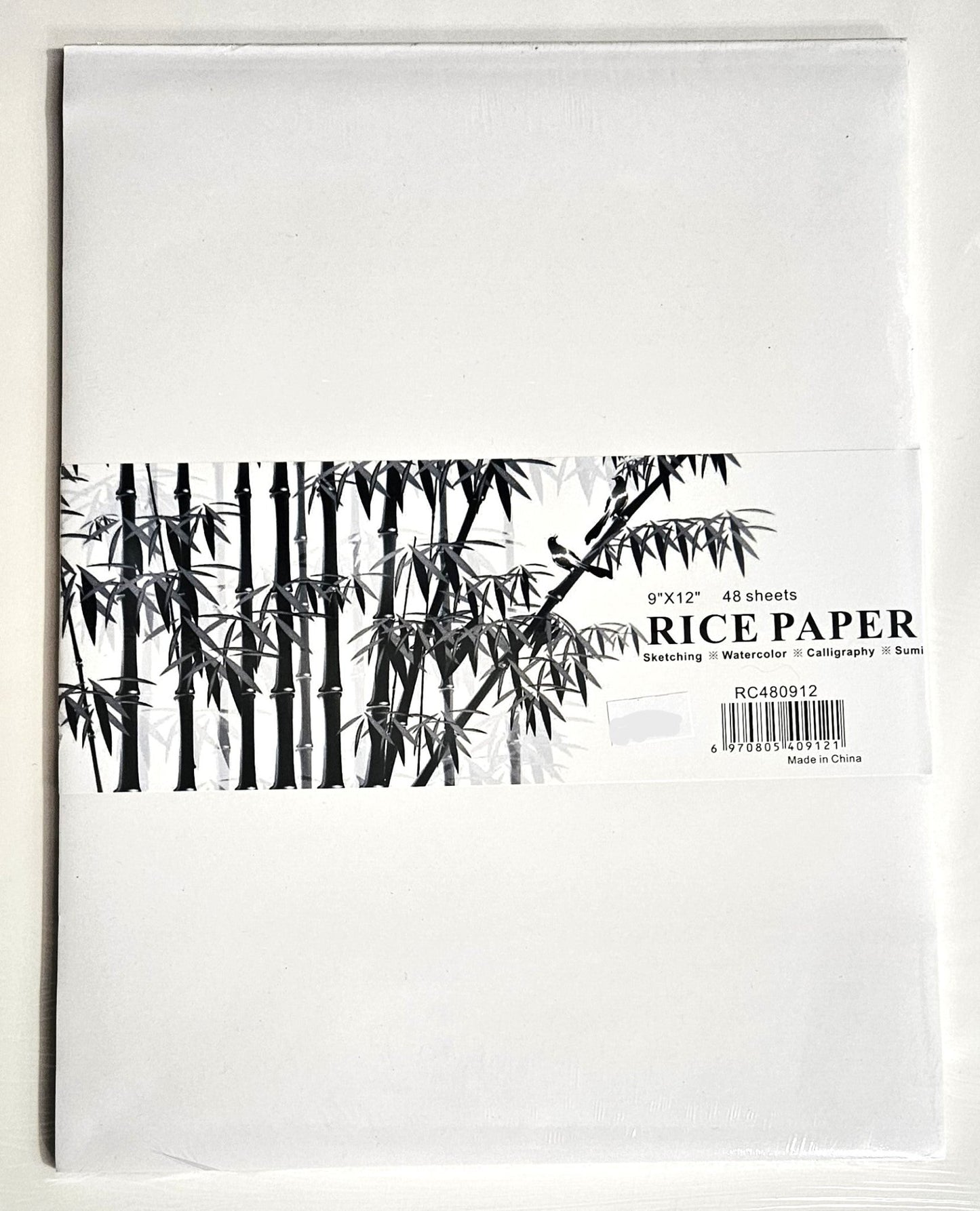 Rice Paper Pad 9 x 12" 48 sheets - theartshop.com.au