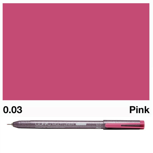 Sakura Pink Copic Multi Liners 0.03mm - theartshop.com.au