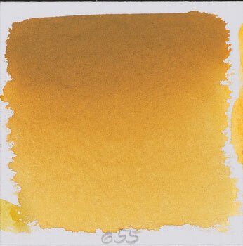Schmincke Horadam Aquarell 15ml 655 Yellow Ochre - theartshop.com.au