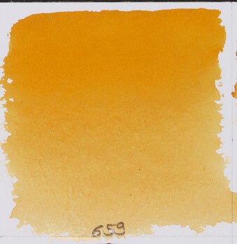 Schmincke Horadam Aquarell 15ml 659 Titanium Gold Ochre - theartshop.com.au