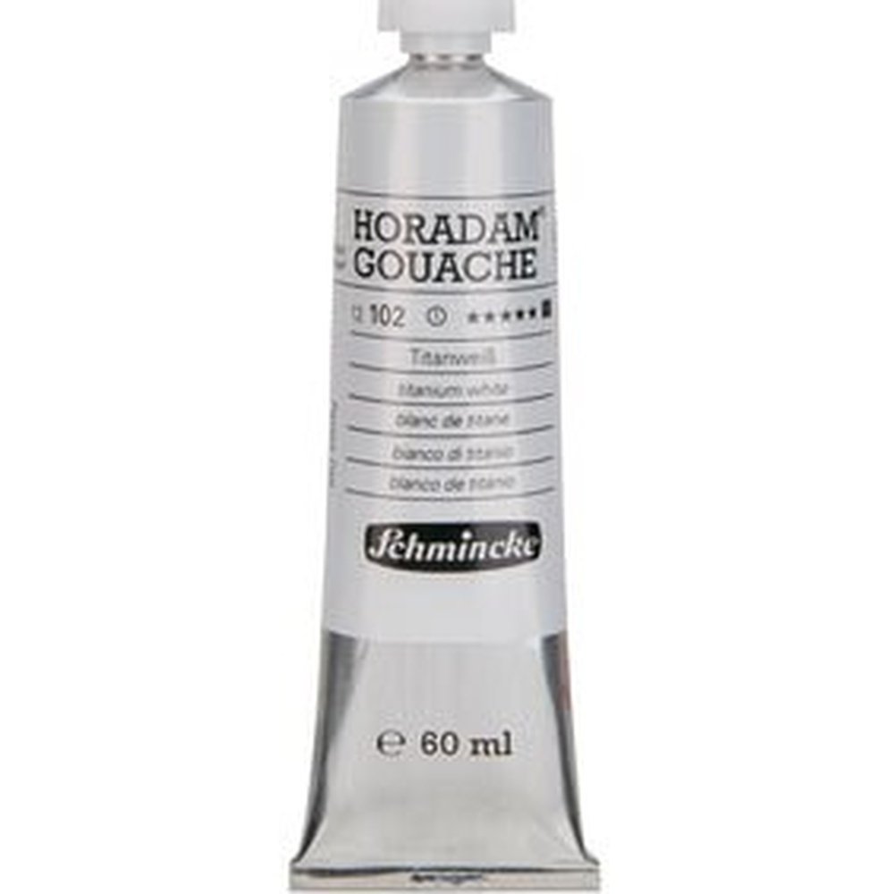 Schmincke Horadam Gouache 60ml Titanium White - theartshop.com.au