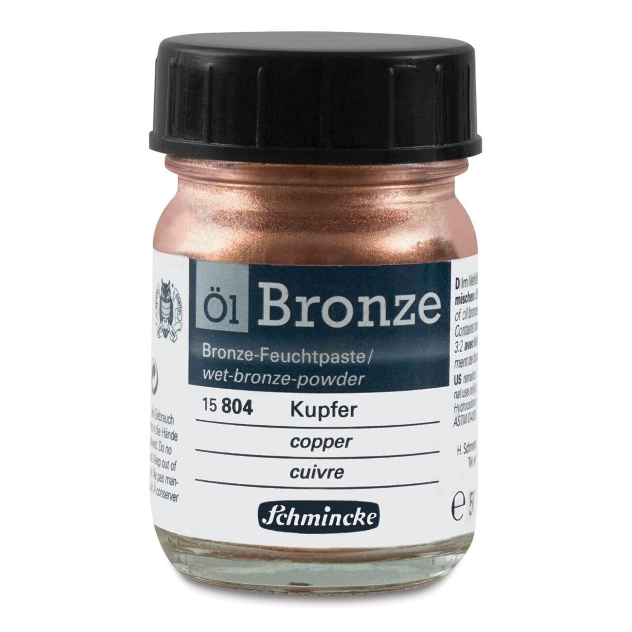 Schmincke Oil Bronze Pigment 50ml 804 Copper - theartshop.com.au