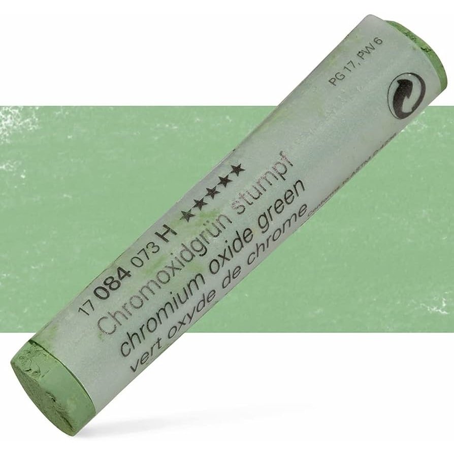 Schmincke Soft Pastel Chromium Oxide Green 084H - theartshop.com.au